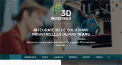 Desktop Screenshot of 3dindustries.fr